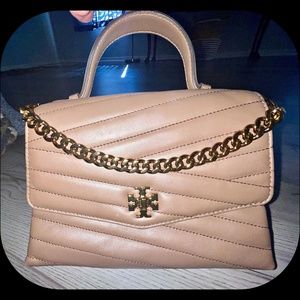 Tory Burch Kira Chevron Small Top-Handle Satchel